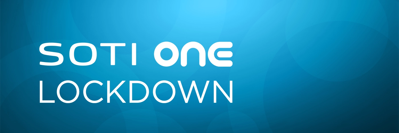SOTI ONE LOCKDOWN