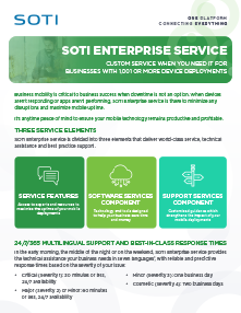 Download the SOTI Enterprise Service brochure